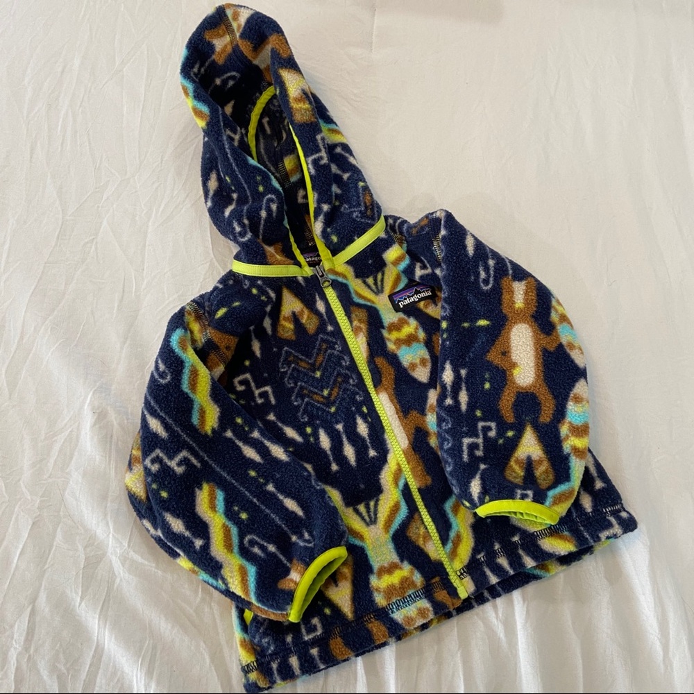 Patagonia Synchilla fleece jacket 6-12 months
